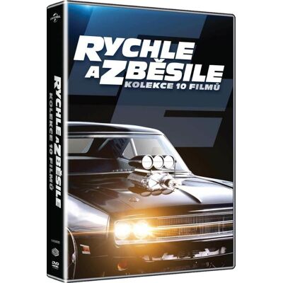 Magic Box Rychle a zběsile kolekce 1-10 10 DVD Magic Box Rychle a zběsile kolekce 1-10 10 DVD