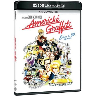 Magic Box Americké graffiti (4K Ultra HD Blu-ray) - edice 50. výročí Magic Box Americké graffiti (4K Ultra HD Blu-ray) - edice 50. výročí
