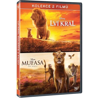 Magic Box Lví král 2019 + Mufasa: Lví král - kolekce 2 DVD Magic Box Lví král 2019 + Mufasa: Lví král - kolekce 2 DVD