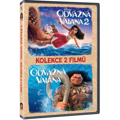 Magic Box Odvážná Vaiana kolekce 1-2, 2 DVD Magic Box Odvážná Vaiana kolekce 1-2, 2 DVD