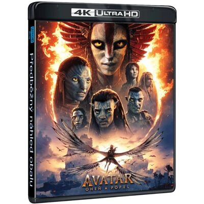 Multiland Avatar: Oheň a popel 3BD (UHD + bonus disk) - Edice v rukávu Multiland Avatar: Oheň a popel 3BD (UHD + bonus disk) - Edice v rukávu