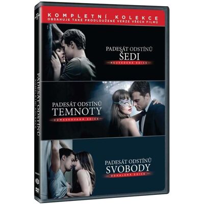 Magic Box Padesát odstínů kolekce (3 DVD) Magic Box Padesát odstínů kolekce (3 DVD)