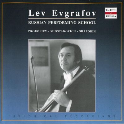 Multiland Yudina Maria, Evgrafov Lev: Cello Sonatas - Chamber Music;Piano and Cello - CD Multiland Yudina Maria, Evgrafov Lev: Cello Sonatas - Chamber Music;Piano and Cello - CD