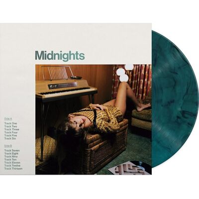 Multiland Swift Taylor: Midnights (Jade Green Edition) (Coloured) - LP Multiland Swift Taylor: Midnights (Jade Green Edition) (Coloured) - LP