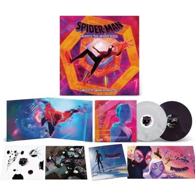 Sony Daniel Pemberton: Spider-man: Across The Spider-verse / Ost Score (white + Dark Purple Marbled Vi Sony Daniel Pemberton: Spider-man: Across The Spider-verse / Ost Score (white + Dark Purple Marbled Vi