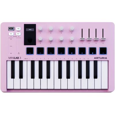 Arturia MiniLab 3 Rose Quartz Arturia MiniLab 3 Rose Quartz