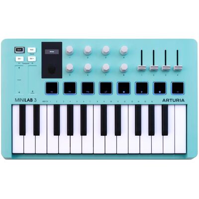 Arturia MiniLab 3 Aquamarine Arturia MiniLab 3 Aquamarine