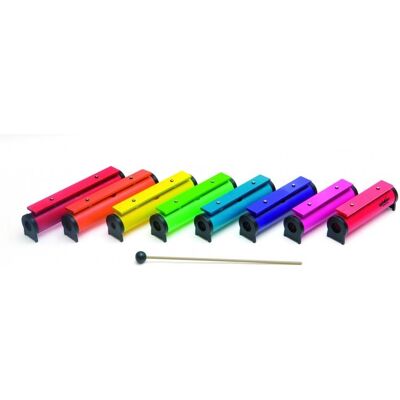 Goldon 8 hracích kamenů Boomwhackers v nylonové tašce Goldon 8 hracích kamenů Boomwhackers v nylonové tašce