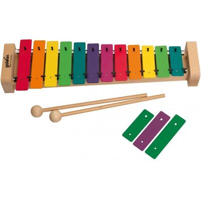 Goldon sopránový metalofon v barvách Boomwhackers Goldon sopránový metalofon v barvách Boomwhackers