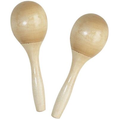 Goldon Maracas dřevěné 14 cm, pár Goldon Maracas dřevěné 14 cm, pár