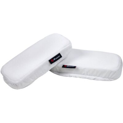 Arozzi Memory Foam Armrest Pads bílé Arozzi Memory Foam Armrest Pads bílé