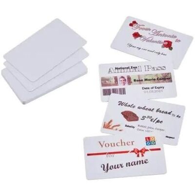 COLOP e-mark PVC oboustraně tisknutelná kartička 85 x 50 mm 1 balení = 50 ks (pro e-mark, GO) COLOP e-mark PVC oboustraně tisknutelná kartička 85 x 50 mm 1 balení = 50 ks (pro e-mark, GO)