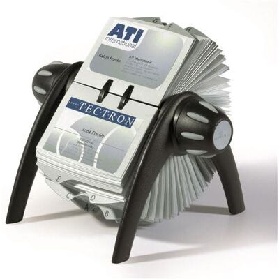 DURABLE Visifix otočný na 240 vizitek, černý DURABLE Visifix otočný na 240 vizitek, černý