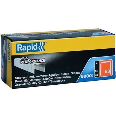 RAPID Spony 53/10mm, 5000ks, krabička RAPID Spony 53/10mm, 5000ks, krabička