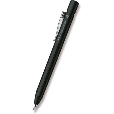FABER-CASTELL Grip 2011 XB černé metalické FABER-CASTELL Grip 2011 XB černé metalické