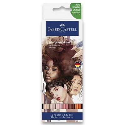 FABER-CASTELL Goldfaber Aqua Portrait, 6 barev FABER-CASTELL Goldfaber Aqua Portrait, 6 barev