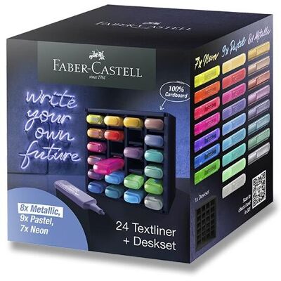 FABER-CASTELL Textliner 46, 24 barev FABER-CASTELL Textliner 46, 24 barev