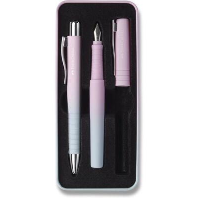 FABER-CASTELL Set Poly Ball Flow Blushing Sky FABER-CASTELL Set Poly Ball Flow Blushing Sky