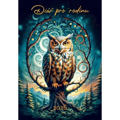 BB ART Diář pro rodinu 2026 BB ART Diář pro rodinu 2026