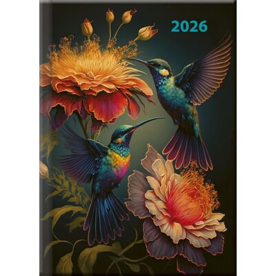 BB ART Praktik denní diář 2026 Kolibříci BB ART Praktik denní diář 2026 Kolibříci