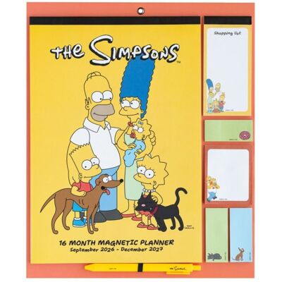 Grupo Erik The Simpsons - Plánovací nástěnný kalendář 2026/2027 Grupo Erik The Simpsons - Plánovací nástěnný kalendář 2026/2027