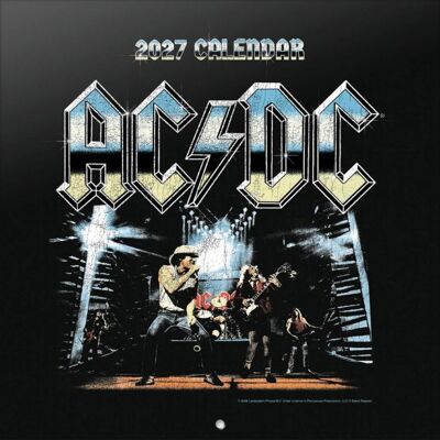 Grupo Erik AC/DC - Nástěnný kalendář 2026/2027 Grupo Erik AC/DC - Nástěnný kalendář 2026/2027