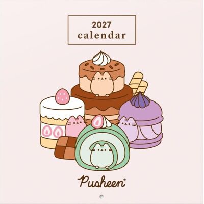 Grupo Erik Pusheen - Nástěnný kalendář 2026/2027 Grupo Erik Pusheen - Nástěnný kalendář 2026/2027