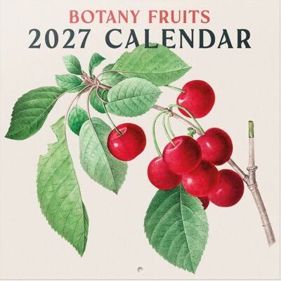 Grupo Erik Botany Fruits - Nástěnný kalendář 2027 Grupo Erik Botany Fruits - Nástěnný kalendář 2027