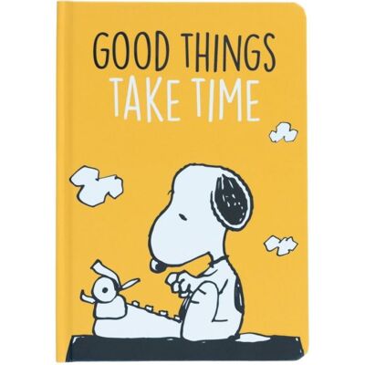 Grupo Erik Snoopy: Good things take time - Zápisník A5 Grupo Erik Snoopy: Good things take time - Zápisník A5