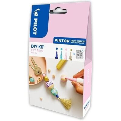 PILOT Pintor Extra Fine, akrylový, sada 4 kusů / přívěsek na klíče PILOT Pintor Extra Fine, akrylový, sada 4 kusů / přívěsek na klíče