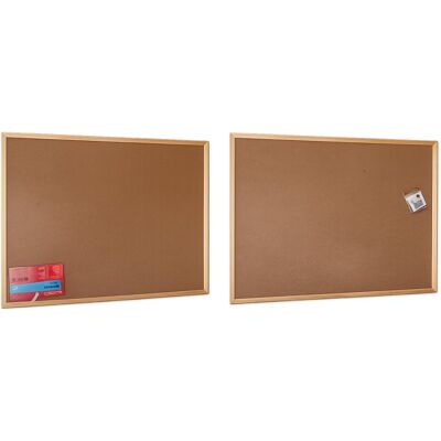 HERLITZ korková 60 x 80 cm, dřevěný rám HERLITZ korková 60 x 80 cm, dřevěný rám