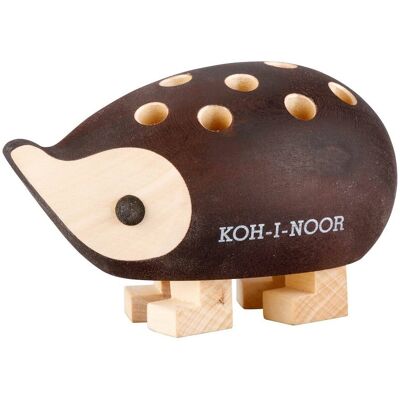 KOH-I-NOOR 9960S dřevěný ježek bez pastelek hnědý, mini KOH-I-NOOR 9960S dřevěný ježek bez pastelek hnědý, mini