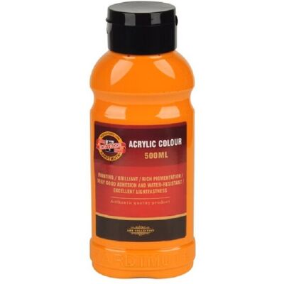 KOH-I-NOOR 1627/0220 500 ml, světle oranžová KOH-I-NOOR 1627/0220 500 ml, světle oranžová