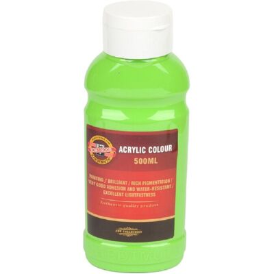 KOH-I-NOOR 1627/0500 500 ml, zeleň světlá KOH-I-NOOR 1627/0500 500 ml, zeleň světlá