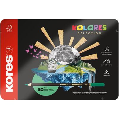 KORES KOLORES Selection 50 barev KORES KOLORES Selection 50 barev
