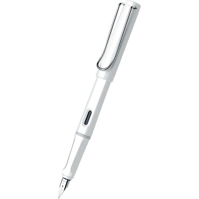 LAMY safari Shiny White plnicí pero LAMY safari Shiny White plnicí pero