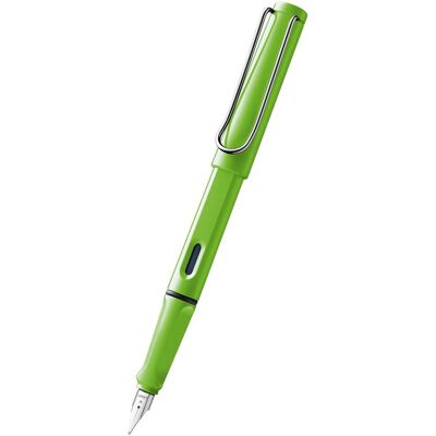 LAMY safari Shiny Green plnicí pero LAMY safari Shiny Green plnicí pero