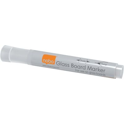 NOBO Glass Whiteboard Markers, bílý - balení 4 ks NOBO Glass Whiteboard Markers, bílý - balení 4 ks