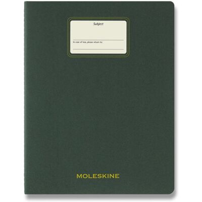 MOLESKINE Student XXL, linkovaný, zelený MOLESKINE Student XXL, linkovaný, zelený