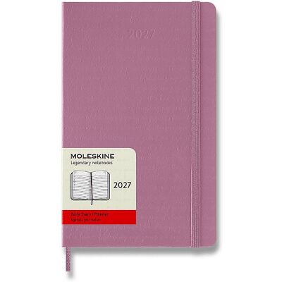 MOLESKINE 2027 Colored Patterned L denní, tvrdé desky, růžový MOLESKINE 2027 Colored Patterned L denní, tvrdé desky, růžový