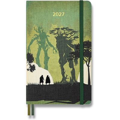 MOLESKINE 2027 Lord Of Rings L denní, tvrdé desky MOLESKINE 2027 Lord Of Rings L denní, tvrdé desky