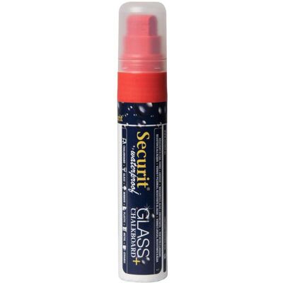 SECURIT Waterproof, silný voděodolný popisovač, červená SECURIT Waterproof, silný voděodolný popisovač, červená