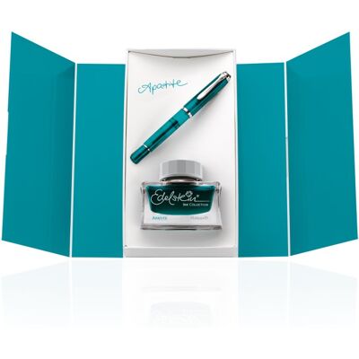 Pelikan M205 Apatite M + Edelstein inkoust 50 ml Pelikan M205 Apatite M + Edelstein inkoust 50 ml