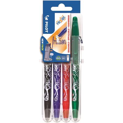 PILOT FriXion Ball 07 / 0.35 mm, Set2Go BASIC - sada 4 barev PILOT FriXion Ball 07 / 0.35 mm, Set2Go BASIC - sada 4 barev
