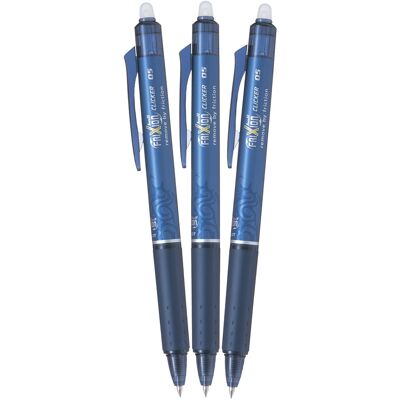 PILOT FriXion Clicker 05 / 0.25 mm, navy modré - balení 3 ks PILOT FriXion Clicker 05 / 0.25 mm, navy modré - balení 3 ks