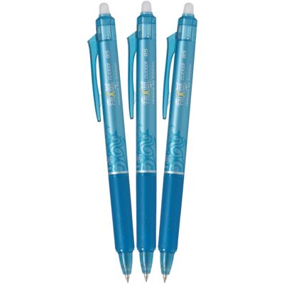 PILOT FriXion Clicker 05 / 0.25 mm, světle modré - balení 3 ks PILOT FriXion Clicker 05 / 0.25 mm, světle modré - balení 3 ks