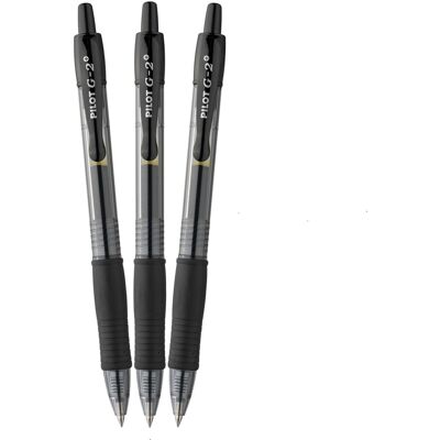 PILOT G-2 05 / 0.25 mm, černý - balení 3 ks PILOT G-2 05 / 0.25 mm, černý - balení 3 ks