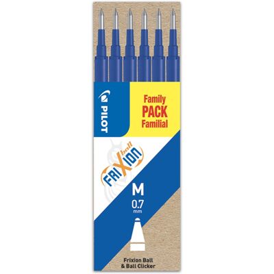 PILOT FriXion 07 / 0.35 mm, modrá - balení 6 ks PILOT FriXion 07 / 0.35 mm, modrá - balení 6 ks