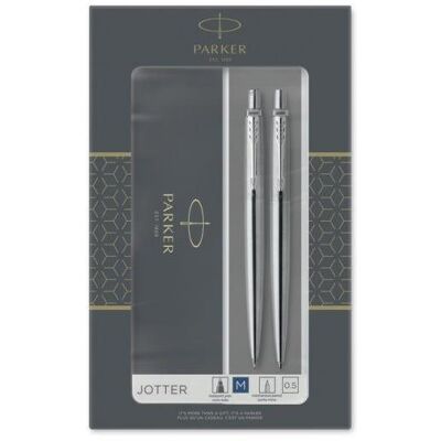 Parker Jotter Stainless Steel CT Duo Set Parker Jotter Stainless Steel CT Duo Set