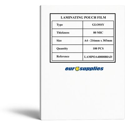 EUROSUPPLIES A4/160 samolepící - balení 100 ks EUROSUPPLIES A4/160 samolepící - balení 100 ks